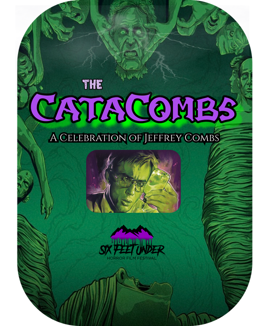 Autographed Jeffrey Combs Event Poster