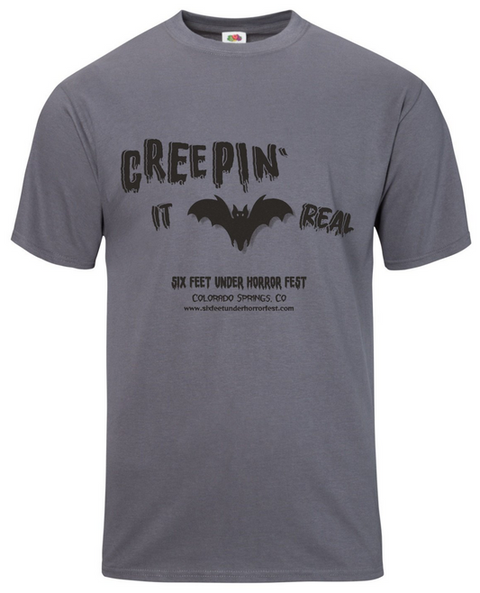Creepin It Real Bat - Short Sleeve T-Shirt (unisex)